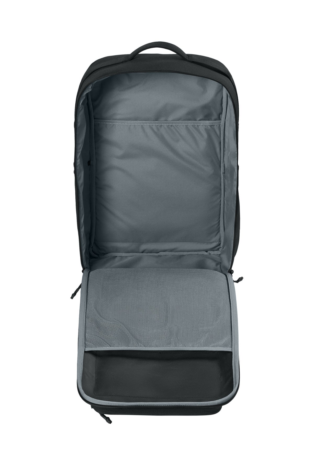 Inside View of Black Nike Utility Speed Backpack 2.0 NKFN4106