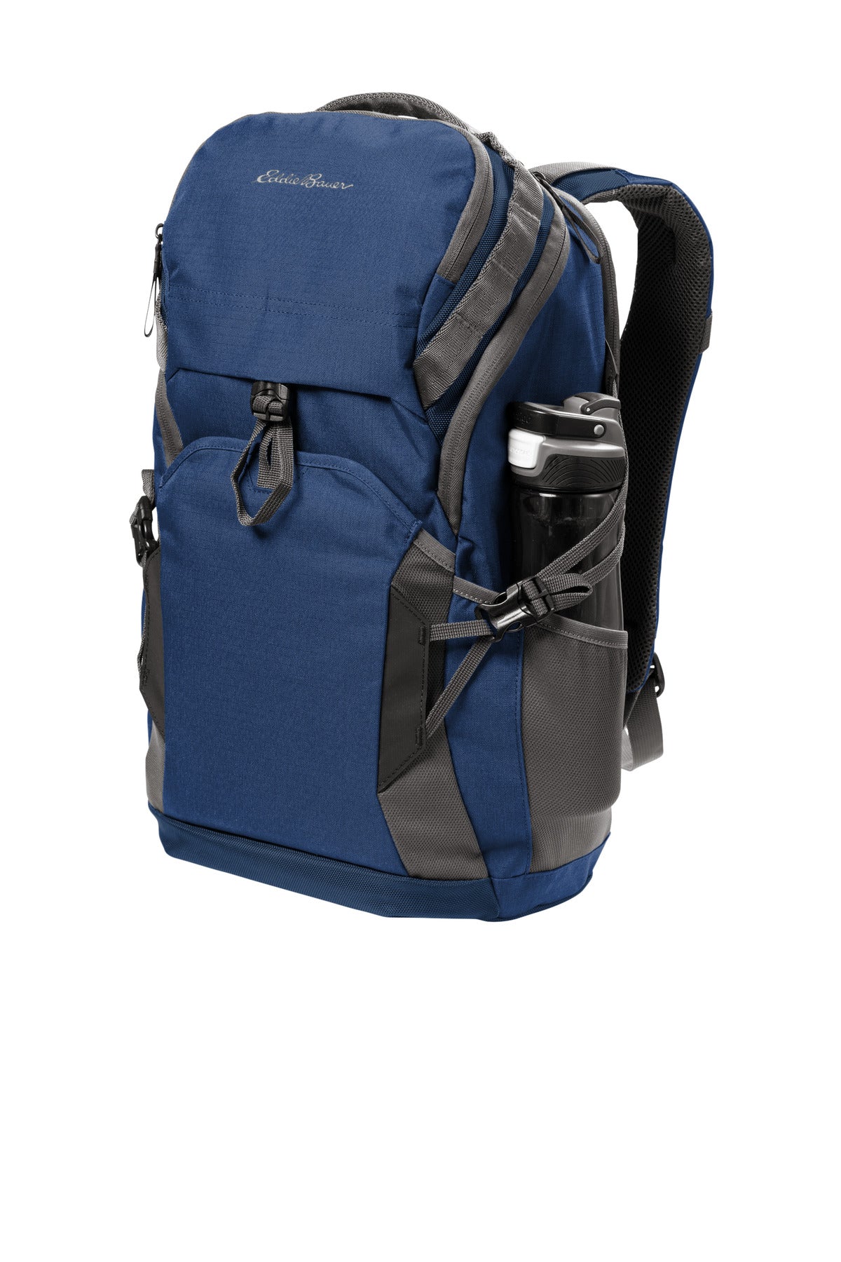Left View of SpphBl/GSt Eddie Bauer Tour Backpack EB915