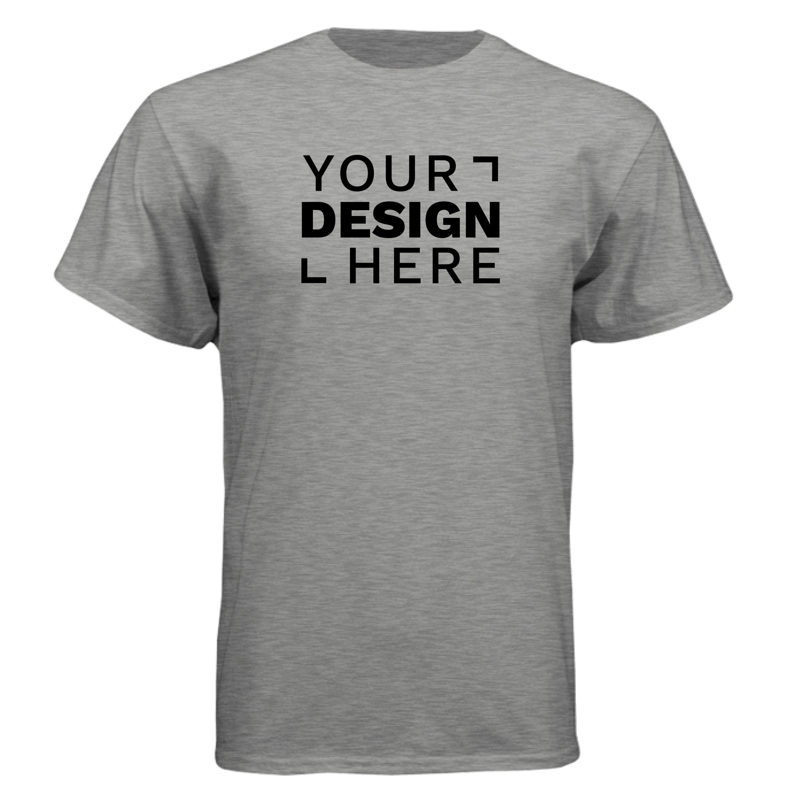 Dark Heather Grey (60/40) - FRONT