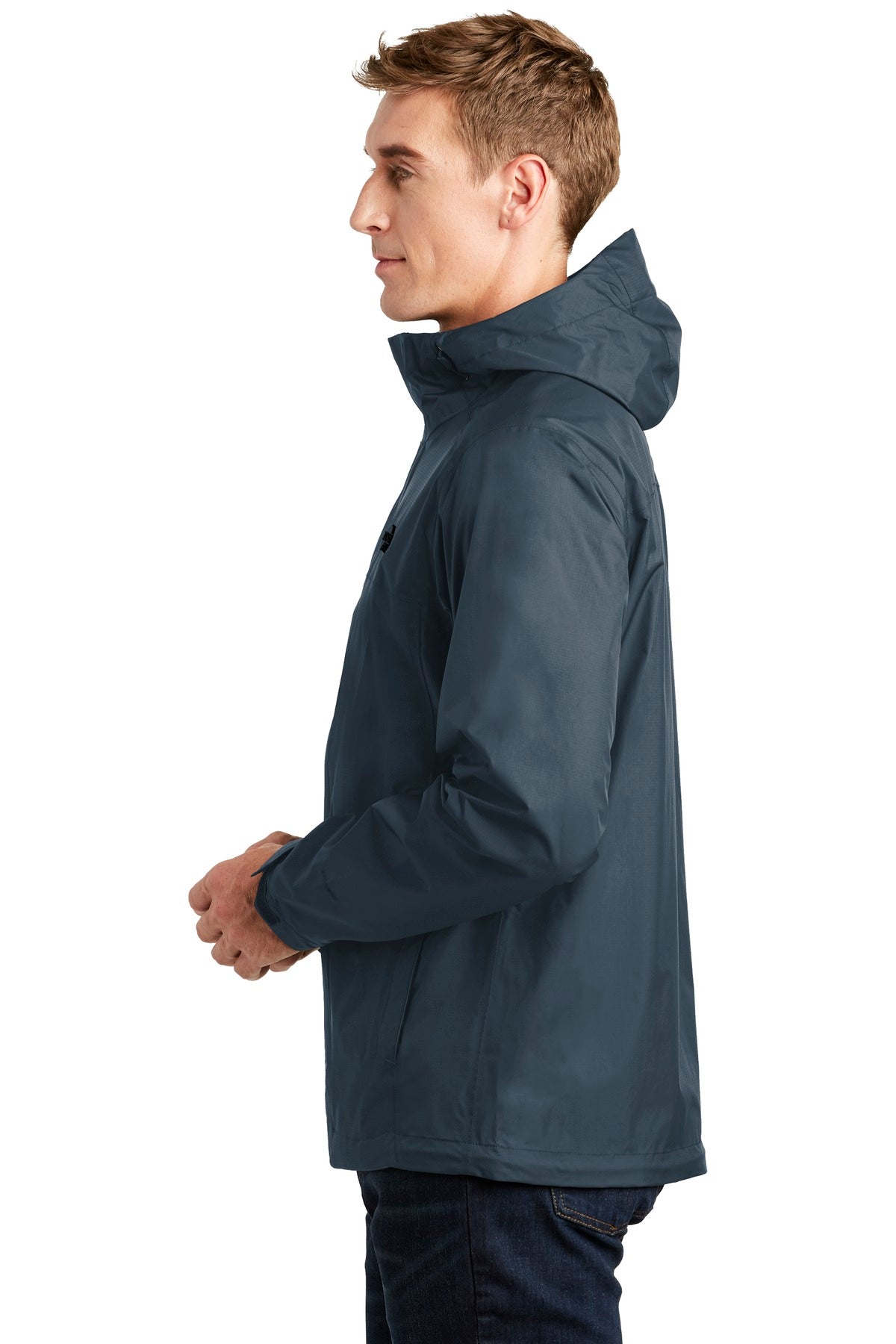 Shady Blue The North Face DryVent Rain Jacket. NF0A3LH4